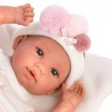 Hiszpańska lalka bobas dziewczynka bebita w rożku - płacze 36cm Hiszpańska lalka bobas dziewczynka bebita w rożku - płacze 36cm