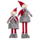 FIGURKA LALKA DEKORACYJNA EWA NA TELESKOPOWYCH NOGACH 54-62CM FIGURKA LALKA DEKORACYJNA EWA NA TELESKOPOWYCH NOGACH 54-62CM