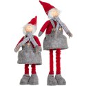 FIGURKA LALKA DEKORACYJNA EWA NA TELESKOPOWYCH NOGACH 54-62CM FIGURKA LALKA DEKORACYJNA EWA NA TELESKOPOWYCH NOGACH 54-62CM