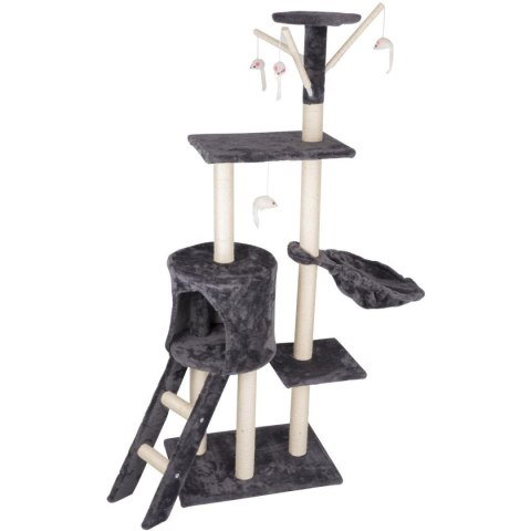 WIELOPOZIOMOWY DRAPAK DLA KOTA LEGOWISKO BUJAK DOMEK 140x50x35cm