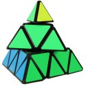 Gra logiczna Kostka łamigłówka PYRAMINX 9,7cm Gra logiczna Kostka łamigłówka PYRAMINX 9,7cm