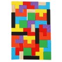 Puzzle drewniane układanka tetris klocki 40el. Puzzle drewniane układanka tetris klocki 40el.