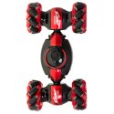 Samochód zdalnie sterowany na pilota RC Speed Pioneer Stunt Car 360 czerwony Samochód zdalnie sterowany na pilota RC Speed Pioneer Stunt Car 360 czerwony