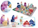 Klocki drewniane edukacyjne miasto puzzle 100el. Klocki drewniane edukacyjne miasto puzzle 100el.