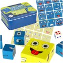 Gra edukacyjne wyzwania nauka emocji klocki drewniane Gra edukacyjne wyzwania nauka emocji klocki drewniane