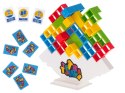 Gra zręcznościowa montessori gra logiczna układanka balansująca klocki tetris Gra zręcznościowa montessori gra logiczna układanka balansująca klocki tetris
