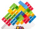 Gra zręcznościowa montessori gra logiczna układanka balansująca klocki tetris Gra zręcznościowa montessori gra logiczna układanka balansująca klocki tetris