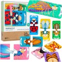 MUDUKO Puzzle dla maluszków Zaprzyjaźnij się z owadami Ekopuzzle dwuelementowe 18m+ MUDUKO Puzzle dla maluszków Zaprzyjaźnij się z owadami Ekopuzzle dwuelementowe 18m+