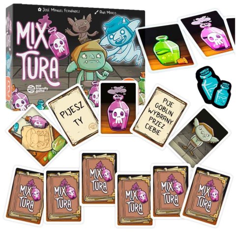 MUDUKO MixTura Gobliny atakują magiczne laboratorium gra towarzyska 8+ MUDUKO MixTura Gobliny atakują magiczne laboratorium gra towarzyska 8+