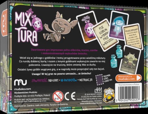 MUDUKO MixTura Gobliny atakują magiczne laboratorium gra towarzyska 8+ MUDUKO MixTura Gobliny atakują magiczne laboratorium gra towarzyska 8+