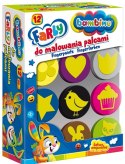BAMBINO Farby do malowania palcami 12 kolorów BAMBINO Farby do malowania palcami 12 kolorów