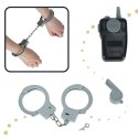 Kostium strój karnawałowy przebranie policjant kajdanki zestaw 3-8 lat Kostium strój karnawałowy przebranie policjant kajdanki zestaw 3-8 lat