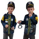 Kostium strój karnawałowy przebranie policjant kajdanki zestaw 3-8 lat Kostium strój karnawałowy przebranie policjant kajdanki zestaw 3-8 lat
