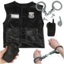 Kostium strój karnawałowy przebranie policjant zestaw 3-8 lat Kostium strój karnawałowy przebranie policjant zestaw 3-8 lat