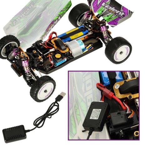 Samochód zdalnie sterowny na pilota RC WLToys 104002 1:10 4WD 2,4Ghz Samochód zdalnie sterowny na pilota RC WLToys 104002 1:10 4WD 2,4Ghz