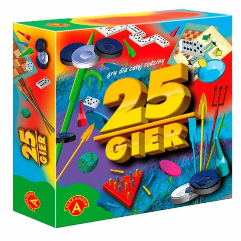 ALEXANDER 25 Gier gra towarzyska zestaw 4+ ALEXANDER 25 Gier gra towarzyska zestaw 4+
