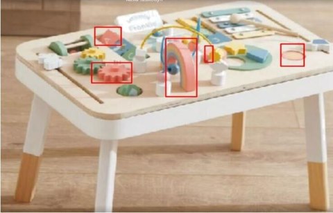 Lulilo Stolik manipulacyjny montessori kolorowy Lulilo Stolik manipulacyjny montessori kolorowy