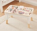 Lulilo Stolik manipulacyjny montessori pastelowy Lulilo Stolik manipulacyjny montessori pastelowy