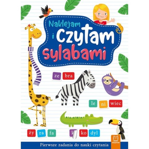 Naklejam i czytam sylabami Naklejam i czytam sylabami