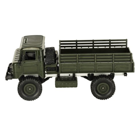 Samochód zdalnie sterowany wojskowy na pilota RC Off-Road 4WD 1:16 RTR Samochód zdalnie sterowany wojskowy na pilota RC Off-Road 4WD 1:16 RTR