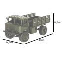 Samochód zdalnie sterowany wojskowy na pilota RC Off-Road 4WD 1:16 RTR