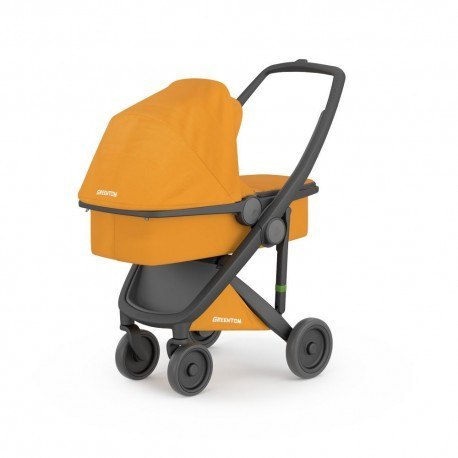 Greentom wózek carrycot (v.2.1) black-sunflower Greentom wózek carrycot (v.2.1) black-sunflower