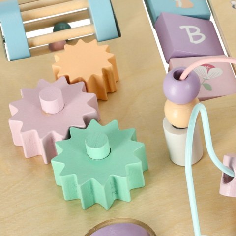 Lulilo Stolik manipulacyjny montessori pastelowy Lulilo Stolik manipulacyjny montessori pastelowy