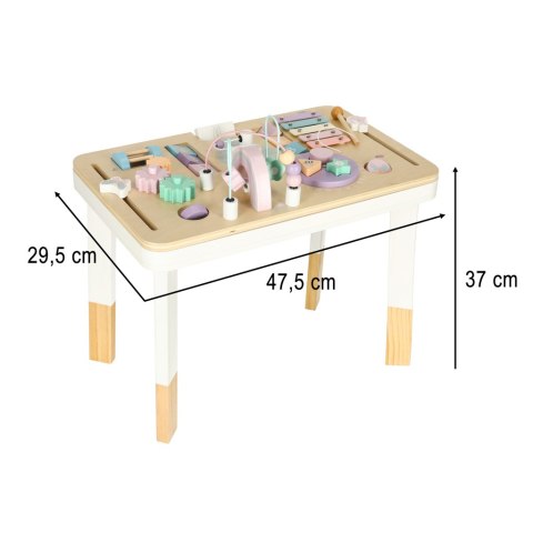 Lulilo Stolik manipulacyjny montessori pastelowy Lulilo Stolik manipulacyjny montessori pastelowy