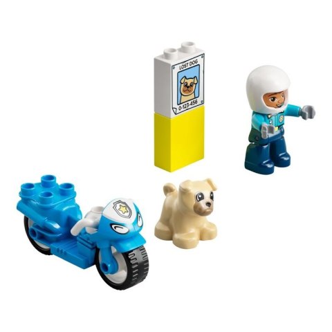 Duplo motocykl policyjny Duplo motocykl policyjny