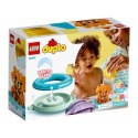 Duplo pływająca czerwona panda Duplo pływająca czerwona panda