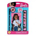 Zestaw przyborów szkolnych 5 el., barbie Zestaw przyborów szkolnych 5 el., barbie