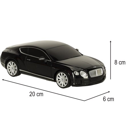 Samochód zdalnie sterowany Rastar 48600 Bentley Continental GT 1:29 czarny Samochód zdalnie sterowany Rastar 48600 Bentley Continental GT 1:29 czarny