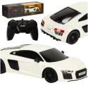 Samochód zdalnie sterowany Rastar 72300 AUDI R8 2015 1:24 biały Samochód zdalnie sterowany Rastar 72300 AUDI R8 2015 1:24 biały