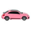 Samochód zdalnie sterowany Rastar 76200 Volkswagen Beetle 1:24 różowy Samochód zdalnie sterowany Rastar 76200 Volkswagen Beetle 1:24 różowy