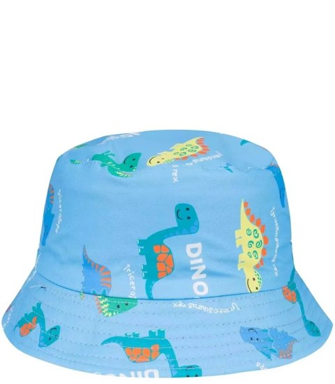 Dziecięcy dwustronny kapelusz bucket hat kolorowy (Niebieski) Dziecięcy dwustronny kapelusz bucket hat kolorowy (Niebieski)