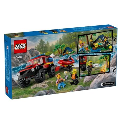 Lego city wóz straż. terenowy Lego city wóz straż. terenowy