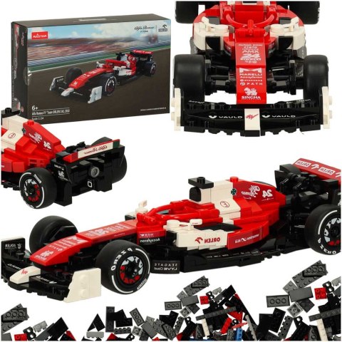 Samochód Rastar 92300 Alfa Romeo F1 C42 1:24 klocki 387 el. Samochód Rastar 92300 Alfa Romeo F1 C42 1:24 klocki 387 el.