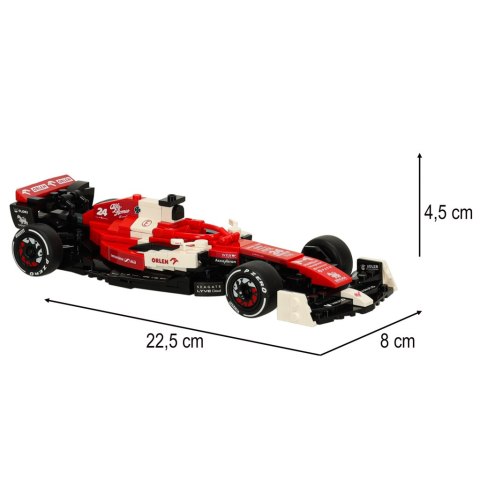 Samochód Rastar 92300 Alfa Romeo F1 C42 1:24 klocki 387 el. Samochód Rastar 92300 Alfa Romeo F1 C42 1:24 klocki 387 el.