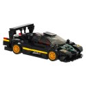 Samochód Rastar 93900-B pagani Zonda R 1:28 klocki 387 el. Samochód Rastar 93900-B pagani Zonda R 1:28 klocki 387 el.