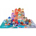 Klocki drewniane 115 szt- miasto 23519 Klocki drewniane 115 szt- miasto 23519