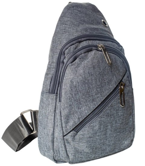 Super mały plecak torba saszetka unisex modny (Szary)