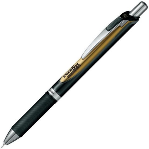 CIENKOPIS KULKOWY PENTEL ENERGEL BLP75, CZARNY CIENKOPIS KULKOWY PENTEL ENERGEL BLP75, CZARNY