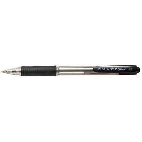 DŁUGOPIS AUTOMATYCZNY OLEJOWY PILOT SUPER GRIP, CZARNY DŁUGOPIS AUTOMATYCZNY OLEJOWY PILOT SUPER GRIP, CZARNY