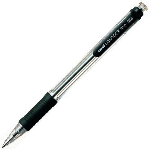 DŁUGOPIS AUTOMATYCZNY UNI SN-101, CZARNY DŁUGOPIS AUTOMATYCZNY UNI SN-101, CZARNY