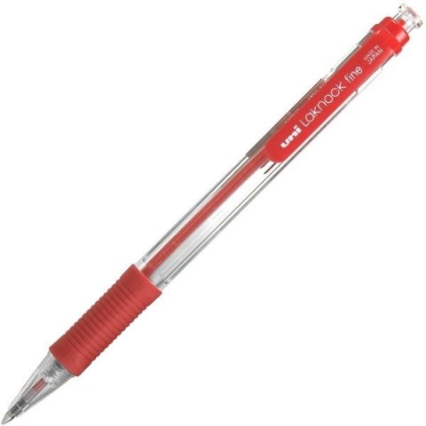 DŁUGOPIS AUTOMATYCZNY UNI SN-101, CZERWONY DŁUGOPIS AUTOMATYCZNY UNI SN-101, CZERWONY