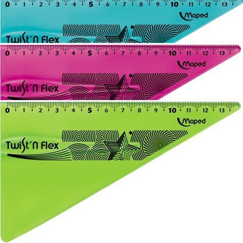 EKIERKA NIEŁAMLIWA TWIST'N FLEX 15 CM TOREBKA ZAWIESZKOWA EKIERKA NIEŁAMLIWA TWIST'N FLEX 15 CM TOREBKA ZAWIESZKOWA