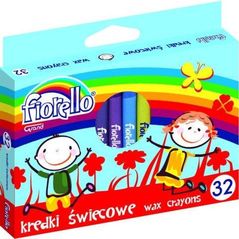 KREDKI ŚWIECOWE 32 KOLORÓW FIORELLO KREDKI ŚWIECOWE 32 KOLORÓW FIORELLO