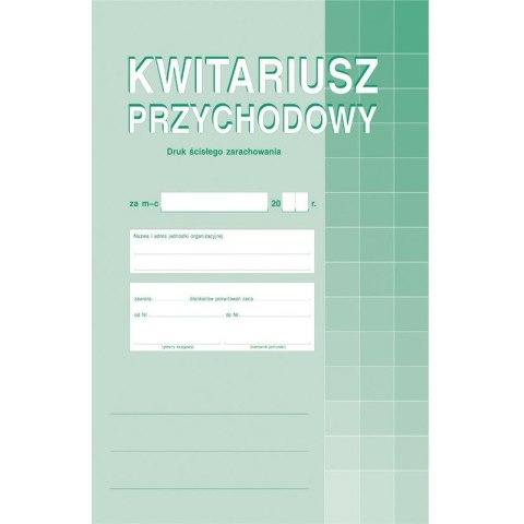 KWITARIUSZ PRZYCHODOWY (O+2K) MICHALCZYK I PROKOP A4 KWITARIUSZ PRZYCHODOWY (O+2K) MICHALCZYK I PROKOP A4