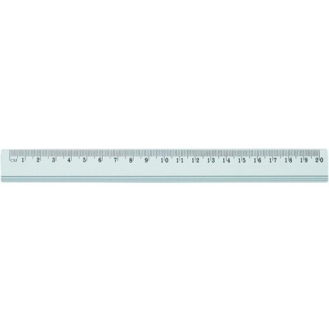 LINIJKA ALUMINIOWA 20 CM LINIJKA ALUMINIOWA 20 CM