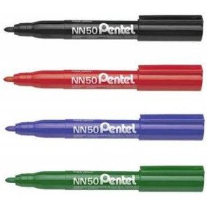 MARKER PERMANENTNY PENTEL NN50, NIEBIESKI MARKER PERMANENTNY PENTEL NN50, NIEBIESKI
